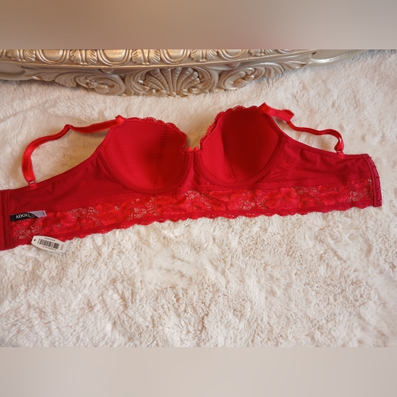 Adore Me Vibrant Pink Lace Bra Set (NWT) - Picture 4 of 13